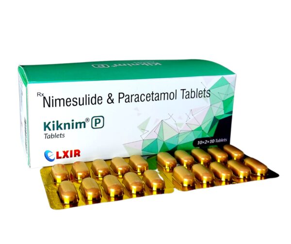 Nimesulide & Paracetamol Tablets - KIKNIM