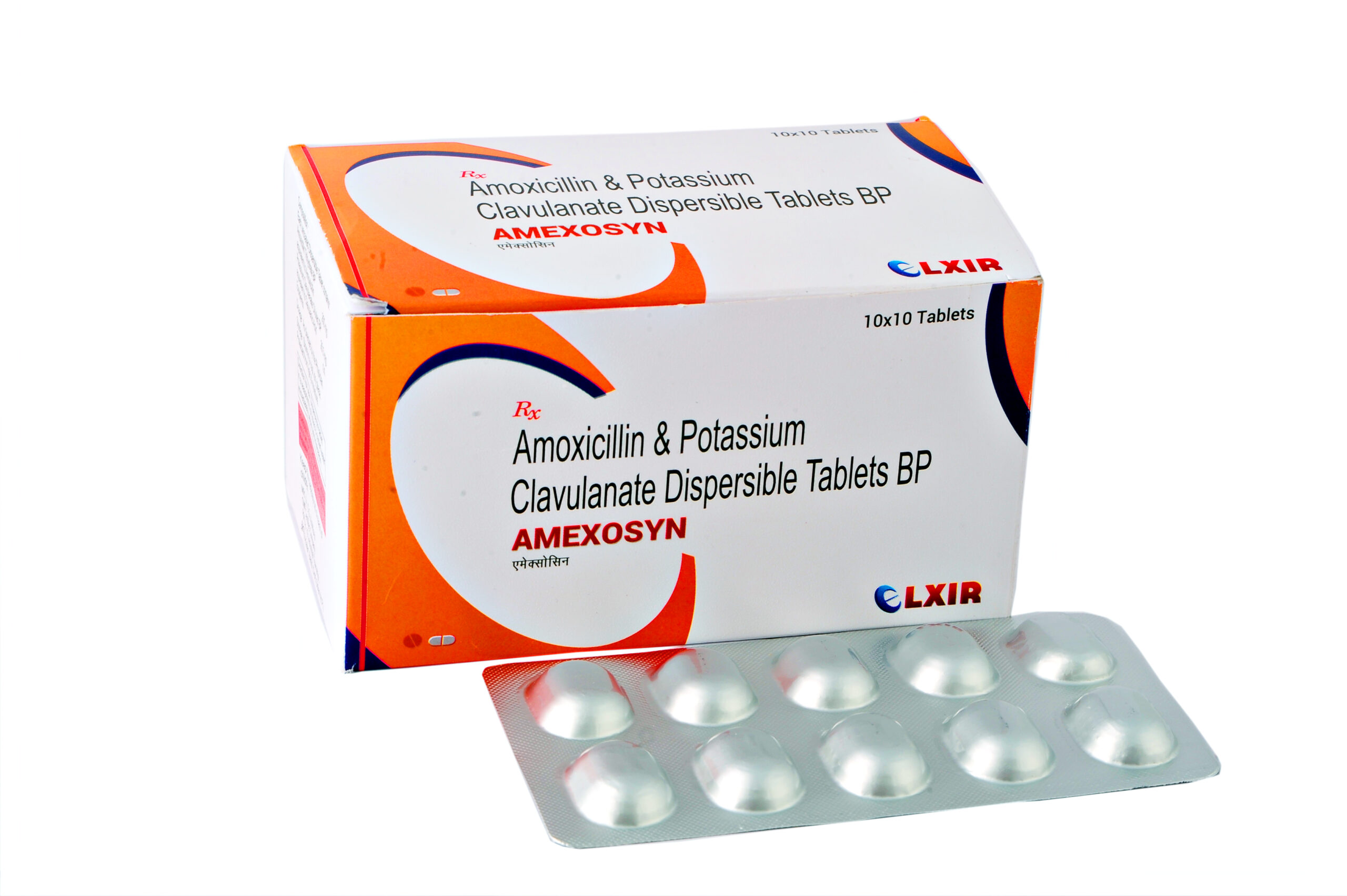 Amoxycillin 200mg + Clavulanic Acid 28.5mg - AMEXOSYN-KID