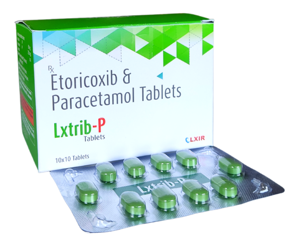 Etroricoxib & Paracetalmol Tablets - LXTRIB-PG