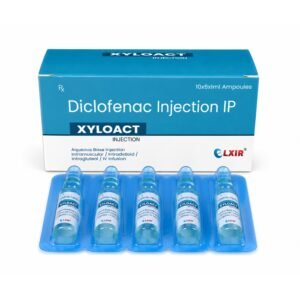 XYLOACT Injection / Injectables - Diclofenac Sodium 75mg/1Ml (Aqueous Base)