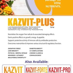 KAZVIT-PLUS Liquid Syrup