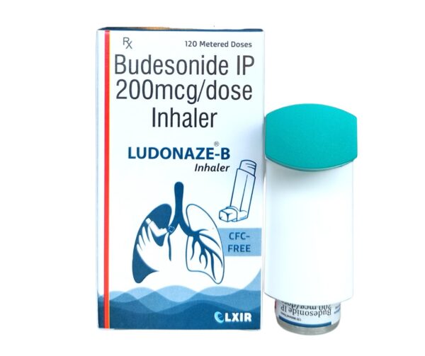 Budesonide IP 200mcg/dose Inhaler - LUDONAZE-B