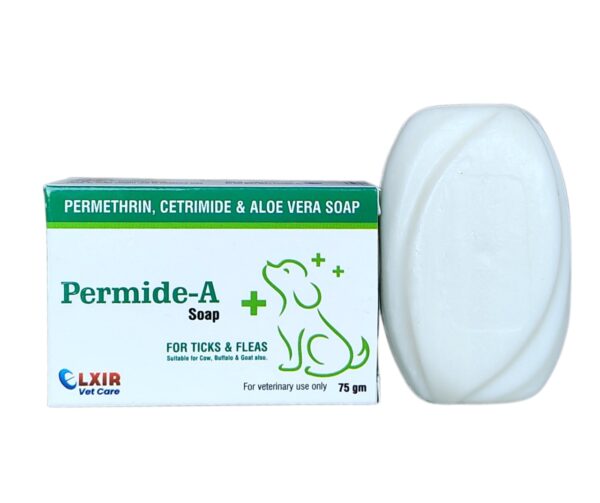 Permethrin, Cetrimide & AloeVera Soap (Veterinary) - PERMIDE-A