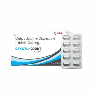 CFXOTIL-200 DT Tablets - Cefpodoxime Proxetil Dispersible 200 Mg