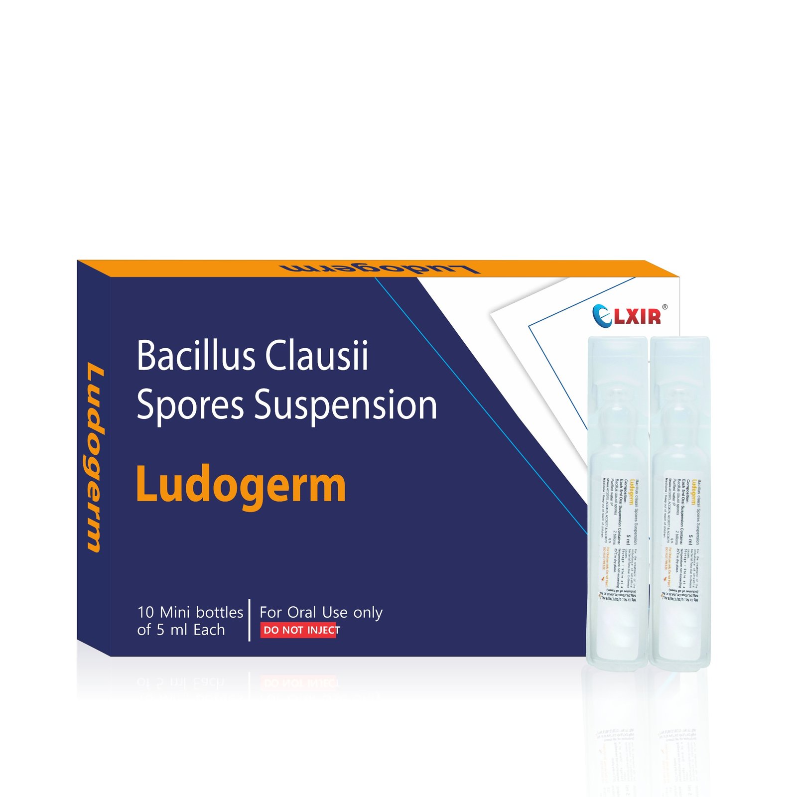LUDOGERM Respules Respiratory - Bacillus Clausii Suspension 2 Billions Spores