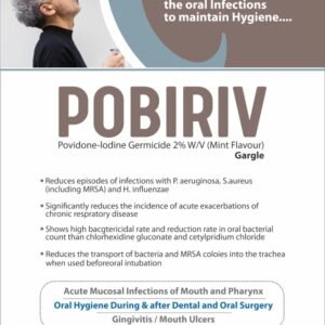 POBIRIV GARGLE & MOUTHWASH - Mint Flavour