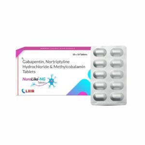 NUROLIKE-NG Tablets - Gabapentin, Nortriptyline & Methylcobalamin