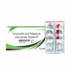AMEXOSYN 625 Tablets - POTASSIUM CLAVULANATE TABLETS