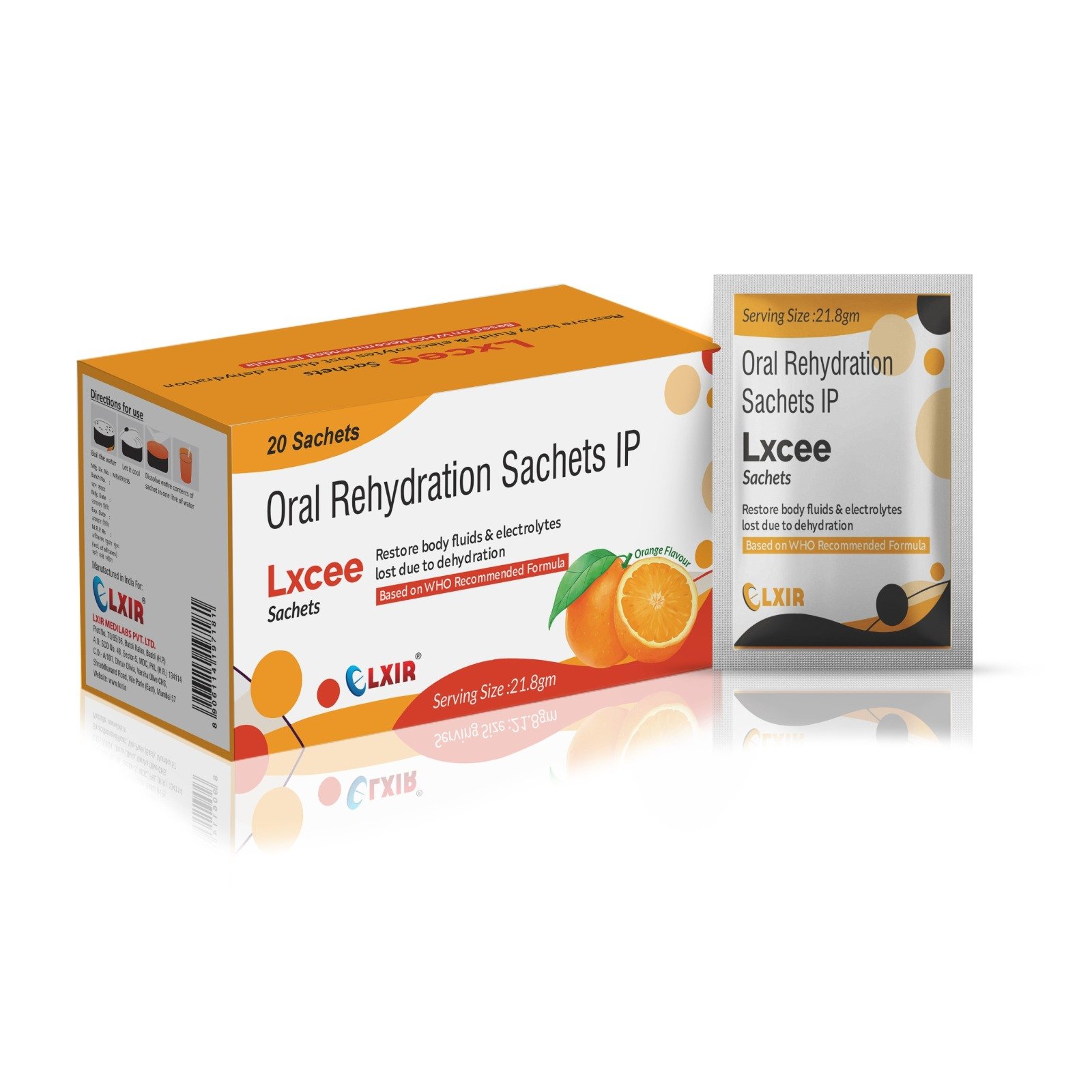 LXCEE-ORS Sachet - ORAL REHYDRATION SALT I.P