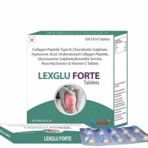 LEXGLU FORTE Tablets - Collagen Peptide, Chondroitin Sulphate