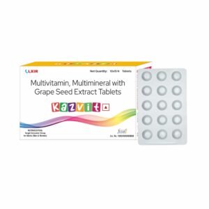KAZVIT Tablets - VITAMIN B2, MAGNESIUM, CHROMIUM