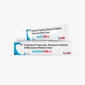 AXEDERM 3 Ointment - CLOBETASOL PROPIONATE, NEOMYCIN SULPHATE