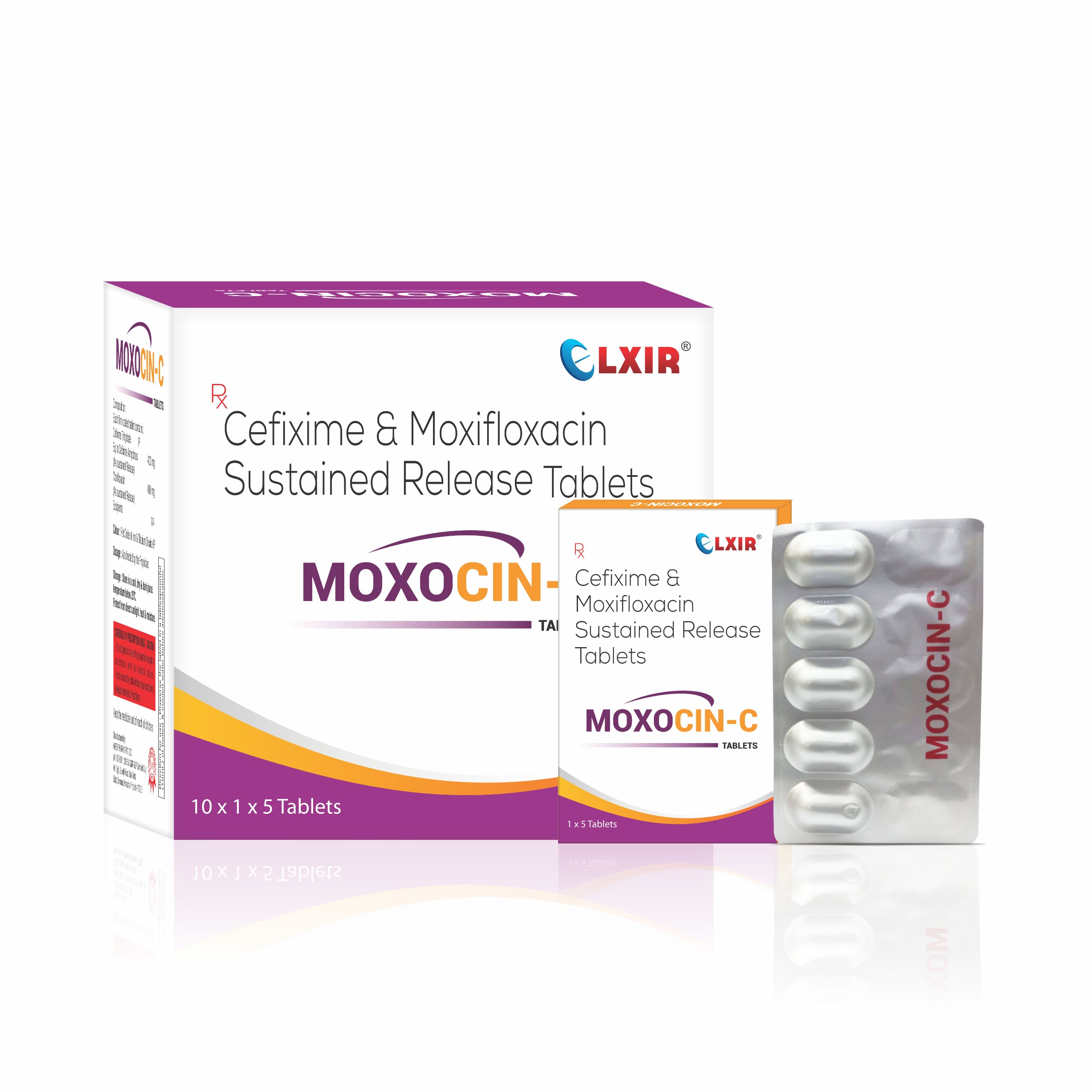 MOXOCIN-C Tablets- Cefixime & Moxifloxacin